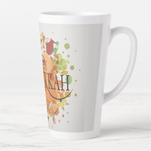 Hanukkah Latte Mok (Rechts)