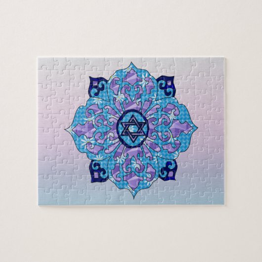 Hanukkah Legpuzzel (Horizontaal)