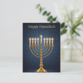 Hanukkah Lichten Ansichtkaart Briefkaart (Staand voorkant)