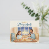 Hanukkah Lichten Ansichtkaart Briefkaart (Staand voorkant)