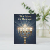 Hanukkah Lichten Ansichtkaart Briefkaart (Staand voorkant)