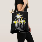 Hanukkah Lichten Tote Bag (Dichtbij)