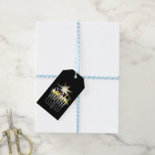 Hanukkah Lights Cadeaulabel (Met Touw)