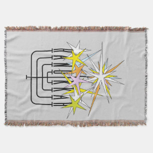 HANUKKAH LIGHTS DEKEN