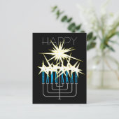 HANUKKAH LIGHTS FEESTDAGENKAART (Staand voorkant)