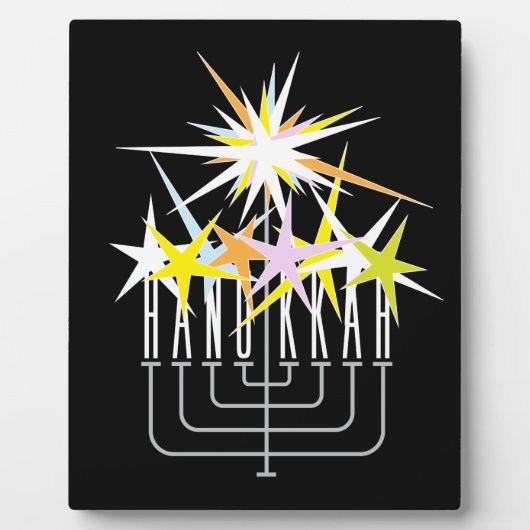 Hanukkah Lights Fotoplaat (Voorkant)