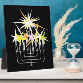 Hanukkah Lights Fotoplaat (Zijkant)
