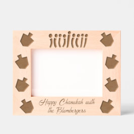 Hanukkah Lights Gegraveerde Lijstjes