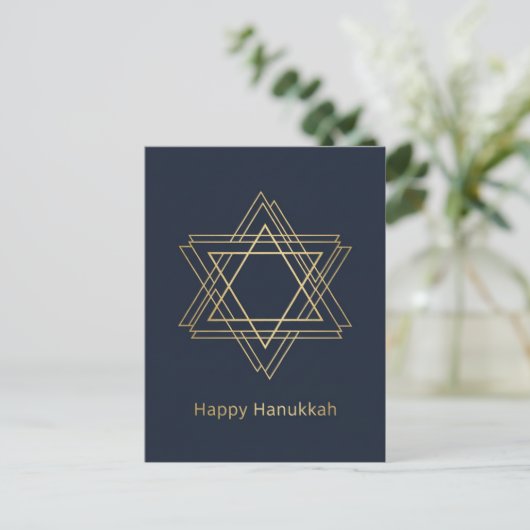 Hanukkah Lights Postcard Briefkaart (Staand voorkant)