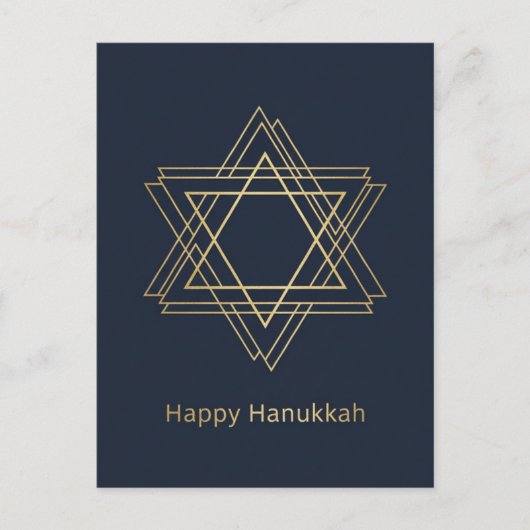 Hanukkah Lights Postcard Briefkaart (Voorkant)