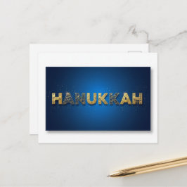 Hanukkah Lights Postcard Briefkaart
