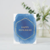 Hanukkah Lights Postcard Briefkaart (Staand voorkant)