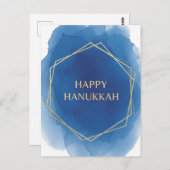 Hanukkah Lights Postcard Briefkaart (Voorkant / Achterkant)