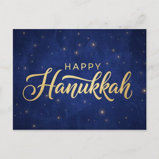Hanukkah Lights Postcard Briefkaart (Voorkant)