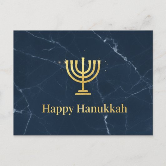 Hanukkah Lights Postcard Briefkaart (Voorkant)