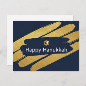 Hanukkah Lights Postcard Briefkaart (Voorkant / Achterkant)
