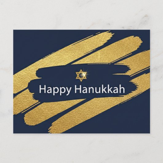 Hanukkah Lights Postcard Briefkaart (Voorkant)