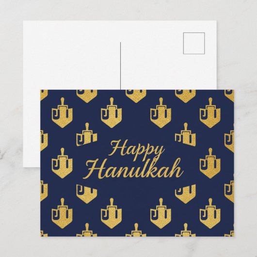 Hanukkah Lights Postcard Briefkaart (Voorkant / Achterkant)