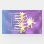 HANUKKAH LIGHTS SPANDOEK (Horizontaal)