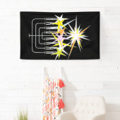 HANUKKAH LIGHTS SPANDOEK (Insitu)