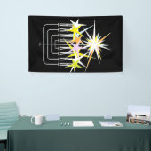 HANUKKAH LIGHTS SPANDOEK (Beurs)