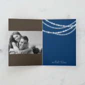 Hanukkah Lights Sparkles Holiday Greeting Kaart (Binnen)