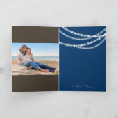 Hanukkah Lights Sparkles Holiday Greeting Kaart (Binnen)