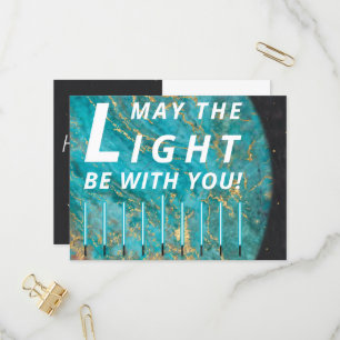 Hanukkah Lights Standaard Briefkaart