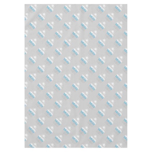 HANUKKAH LIGHTS TAFELKLEED (Voorkant)