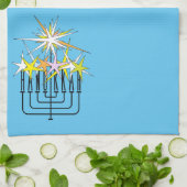 Hanukkah Lights Theedoek (Gevouwen)