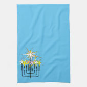 Hanukkah Lights Theedoek (Verticaal)