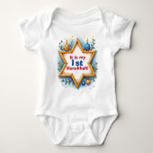 Hanukkah Little Light Bodysuit (Voorkant)