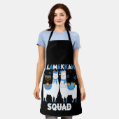 Hanukkah Llama Christmas Happy Llamakah Squad Cute Schort (Gedragen)