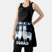 Hanukkah Llama Christmas Happy Llamakah Squad Cute Schort (Insitu)