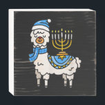 Hanukkah Llama Menorah Chanukah Alpaca Cute Gift Houten Kist Print<br><div class="desc">Hanukkah Llama Menorah Chanukah Alpaca Cute Women Girls Gift. Llama verjaardagscadeau,  Llamas Dierenvriend Gift,  Cool Llama gift!!</div>