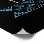 Hanukkah - Llamazing Hanukkah Poster (Hoek)