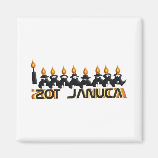 Hanukkah Magneet (Voorkant)