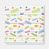 Hanukkah Magnet Square Chanukah (Voorkant)