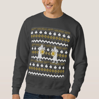 Hanukkah Mannen "Ugly Sweater" Sweatshirt
