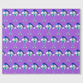 Hanukkah Martini Cadeaupapier (Vlak)