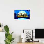 Hanukkah Matata Poster (Thuiskantoor)