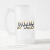 Hanukkah Matglas Bierpul (Links)