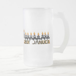 Hanukkah Matglas Bierpul