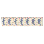 Hanukkah Menorah 14 x 72 Korte Tafelloper (Horizontaal)