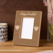 Hanukkah Menorah 4Sarah Laser Gegraveerde Lijstjes (Links)