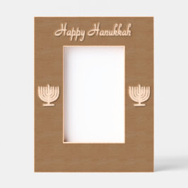 Hanukkah Menorah 4Sarah Laser Gegraveerde Lijstjes