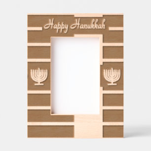 Hanukkah Menorah 4Sarah Laser Gegraveerde Lijstjes