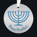 Hanukkah Menorah AcrylOrnament Ornament<br><div class="desc">.Hanukkah Menorah Acrylisch Ornament met aanpasbare tekst</div>