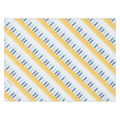 Hanukkah Menorah Blue en Gold Tafelkleed (Voorkant (Horizontaal))