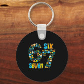 Hanukkah Menorah Dreidel 67 Festive Chanukah Six S Sleutelhanger (Voorkant)